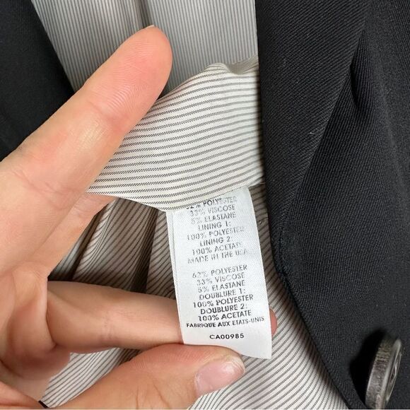 Nanette Lepore Black Blazer Office Vintage y2K jacket - Picture 6 of 6